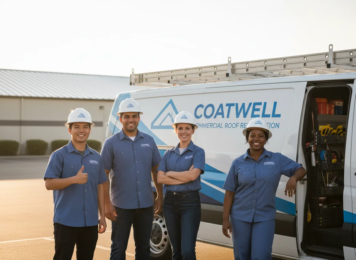 Commercial roof coating company in Novi, MI